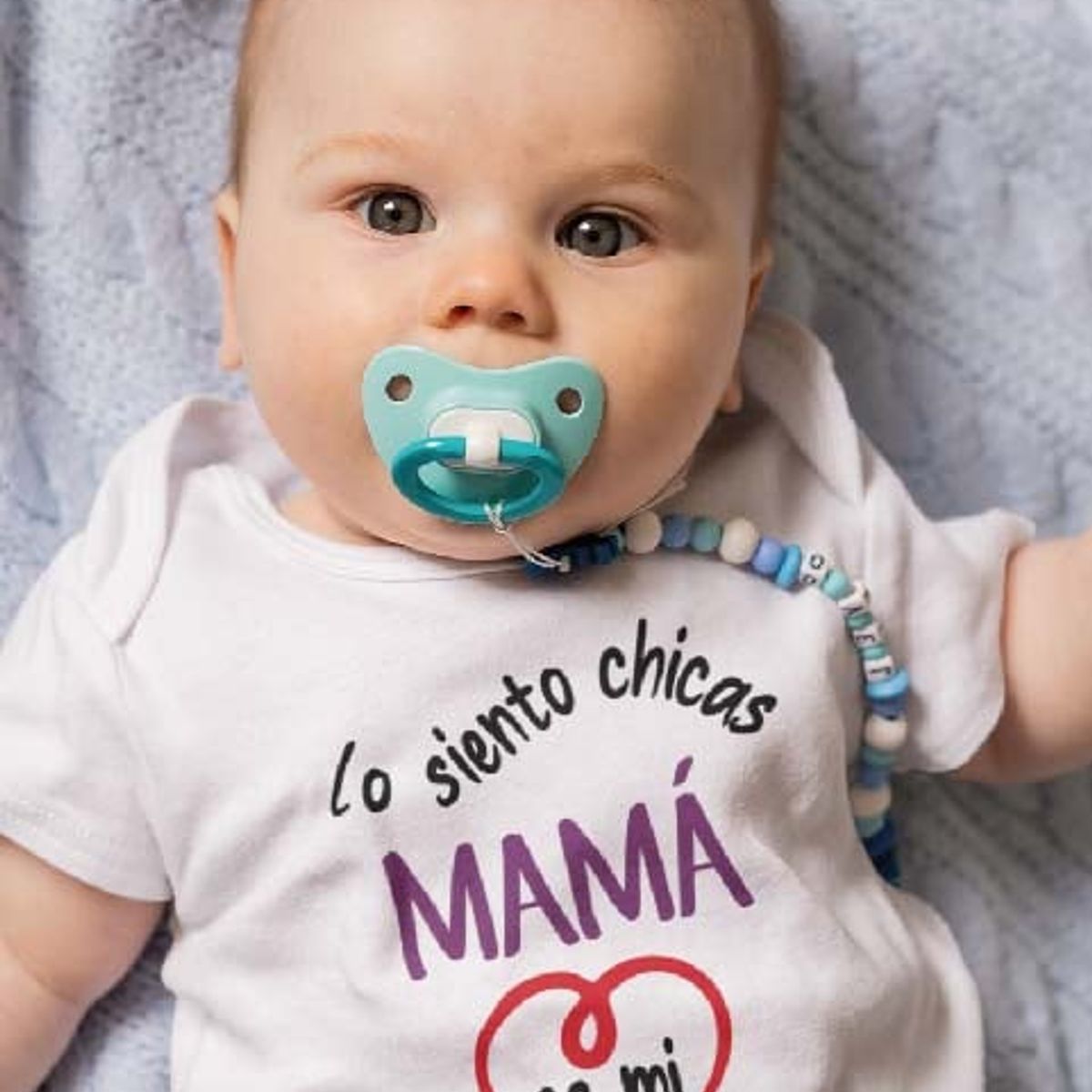 GENERICO - PILUCHOS BODY DE BEBE SAN VALENTIN DÍA DE LOS ENAMORADOS MAMÁ ES MI VALENTÍN