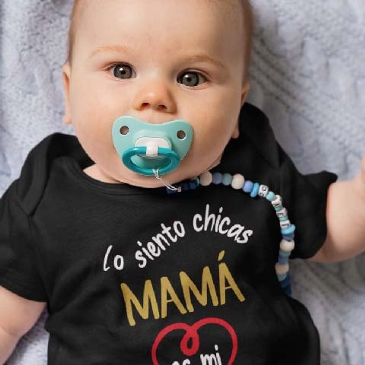 GENERICO - PILUCHOS BODY DE BEBE SAN VALENTIN DÍA DE LOS ENAMORADOS MAMÁ ES MI VALENTÍN