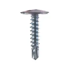 GENERICO - Tornillo Cabeza Lenteja Punta Broca 8 x 1-1/2" 100 Unidades