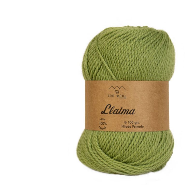 GENERICO - Lana Llaima Topwool 100 grs - Pistacho