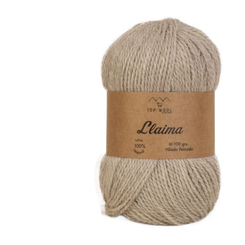 GENERICO - Lana Llaima Topwool 100 grs - Beige