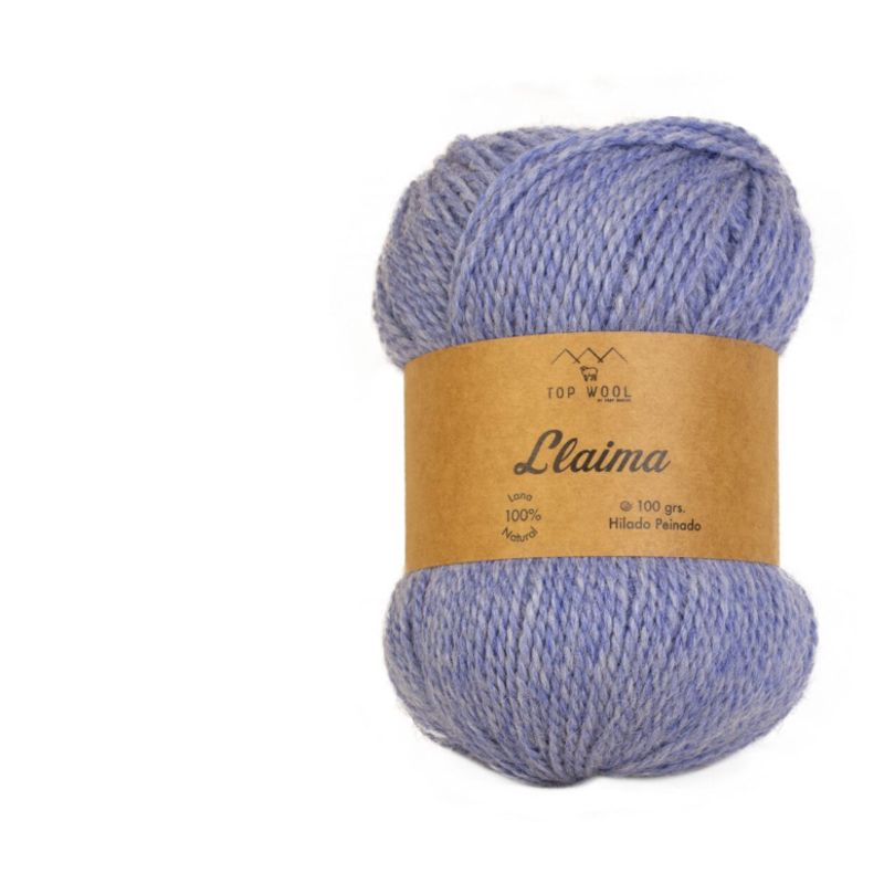 GENERICO - Lana Llaima Topwool 100 grs - Melange celeste