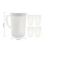 GENERICO - Set Jarro + Vasos 5pcs
