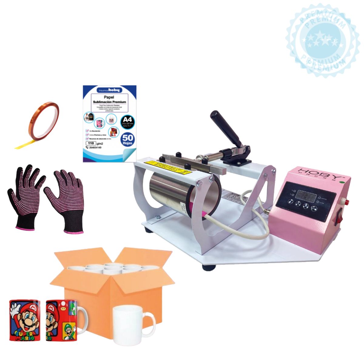 GENERICO - Estampadora Mug Hoby Press KS3