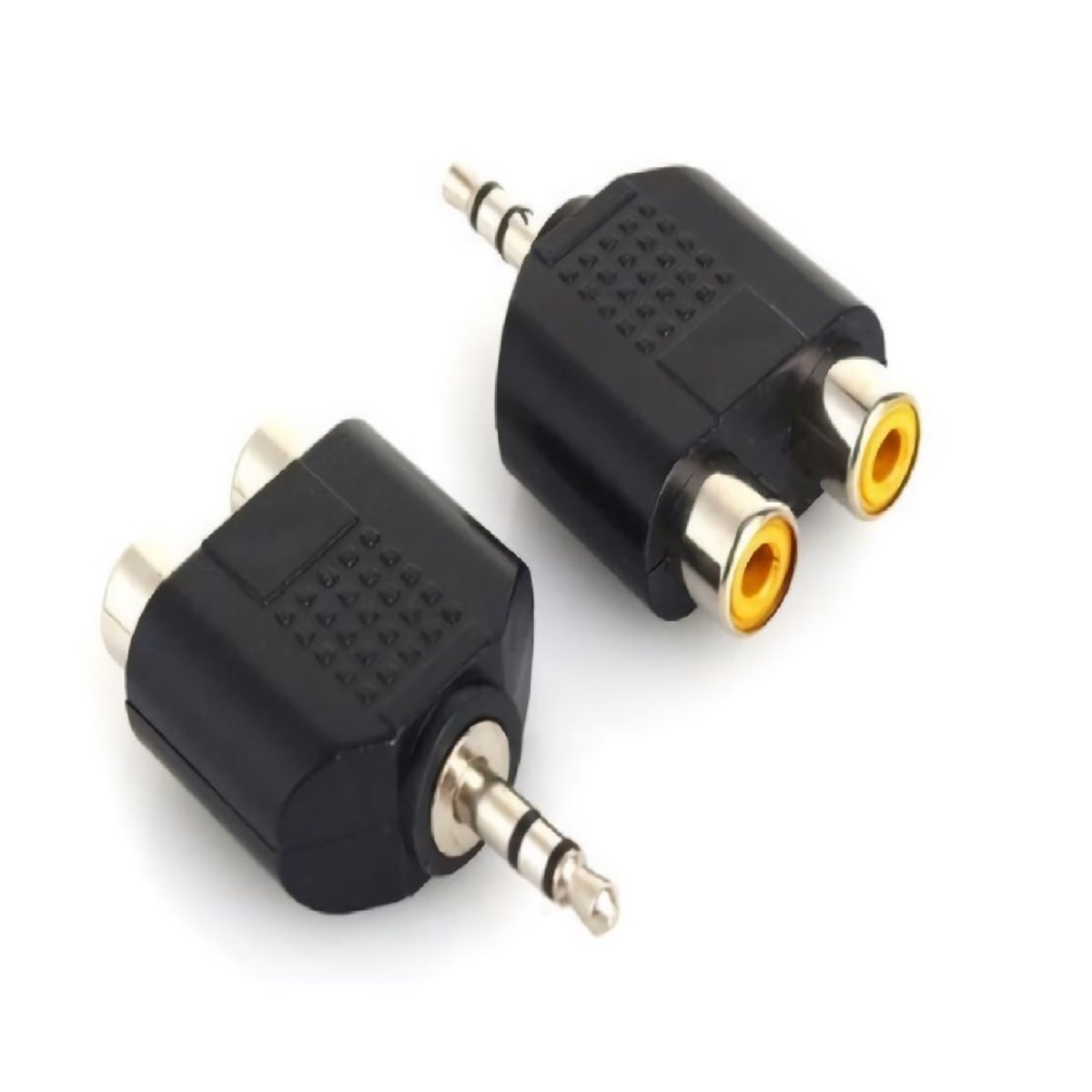 GENERICO - Adaptador Plus 3.5 A 2 Rca-H