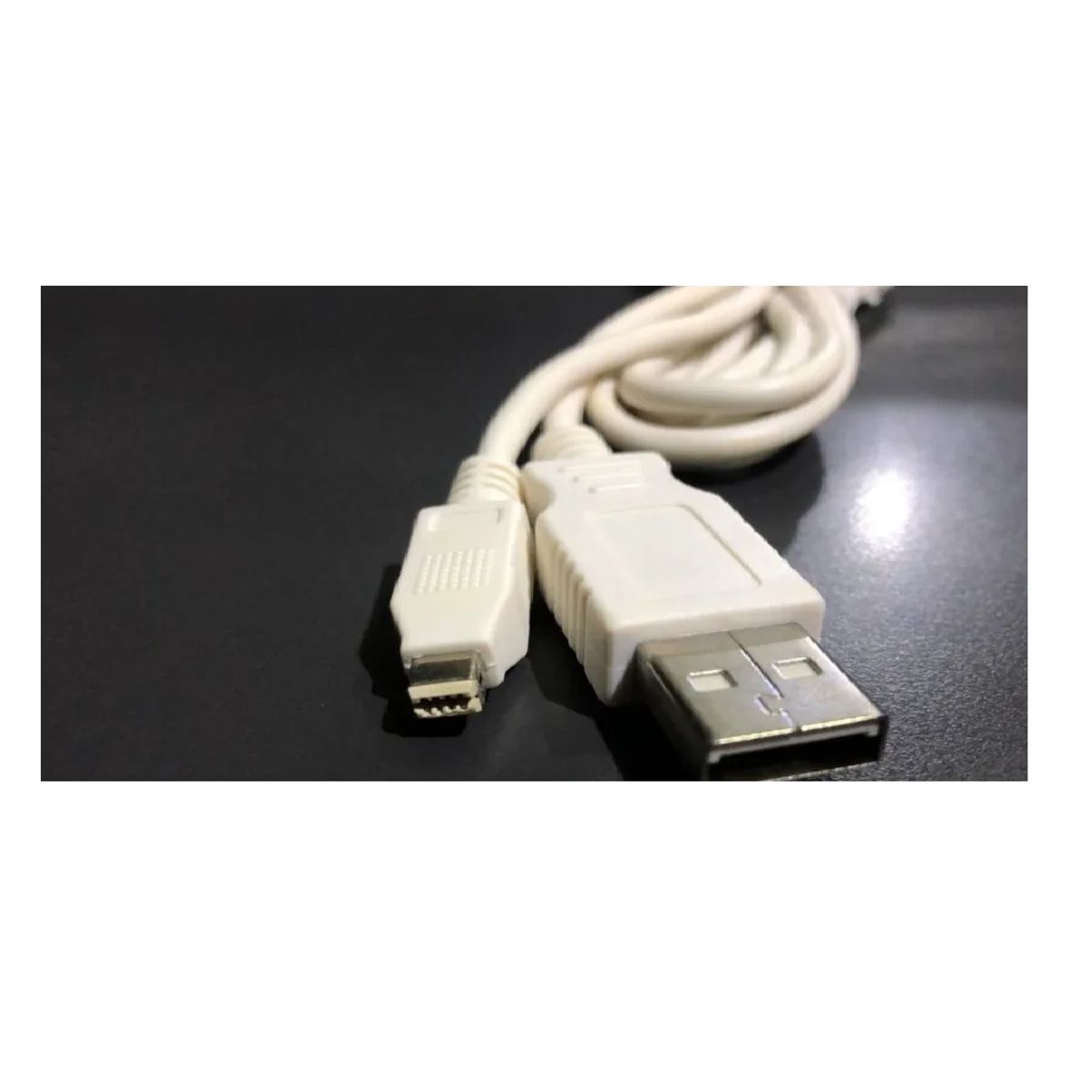 GENERICO - Cable Usb  2.0 4 Pines Blanco