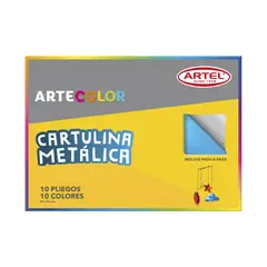 ARTEL - Block Cartulina Metalica