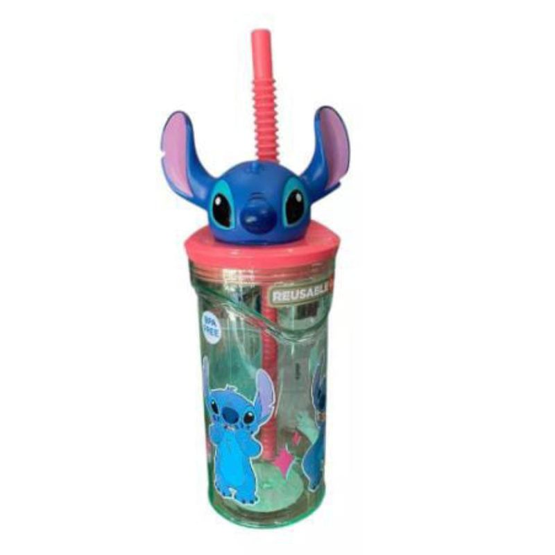 TITANIO - Toma Jugo Figura 3D STITCH