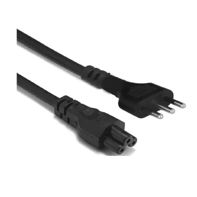 GENERICO - Cable de poder tipo trebol pc cargador 1.8