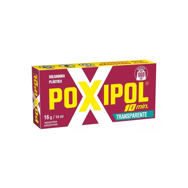 POXIPOL - POXIPOL 10' TRANSPARENTE 14 ml
