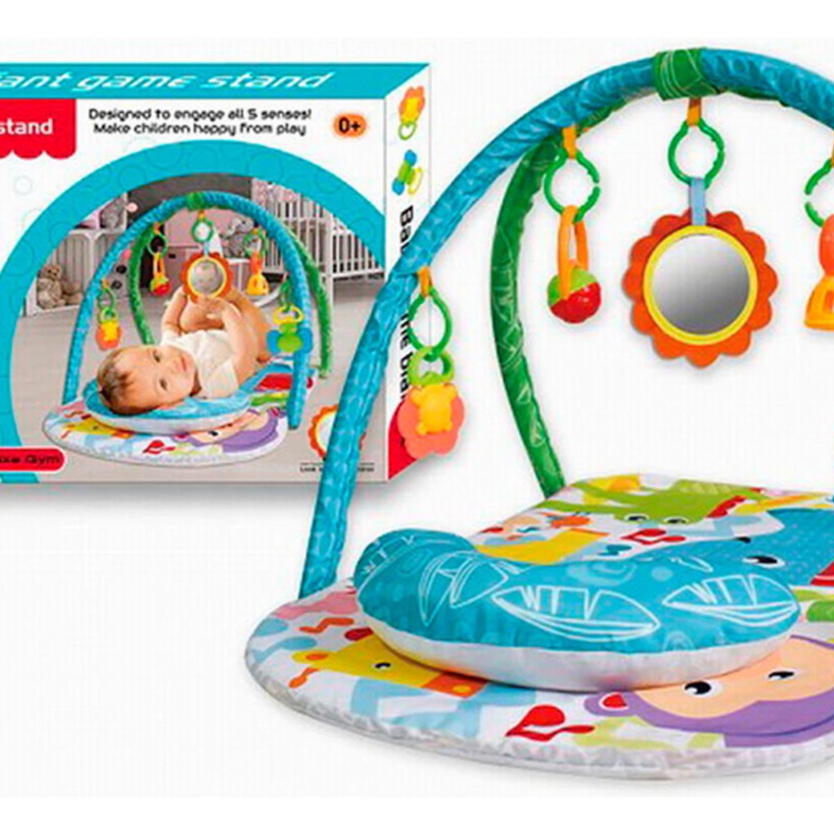 UNICO - Gimnasio Bebe Manta De Juego Para Bebe Musical Interactivo