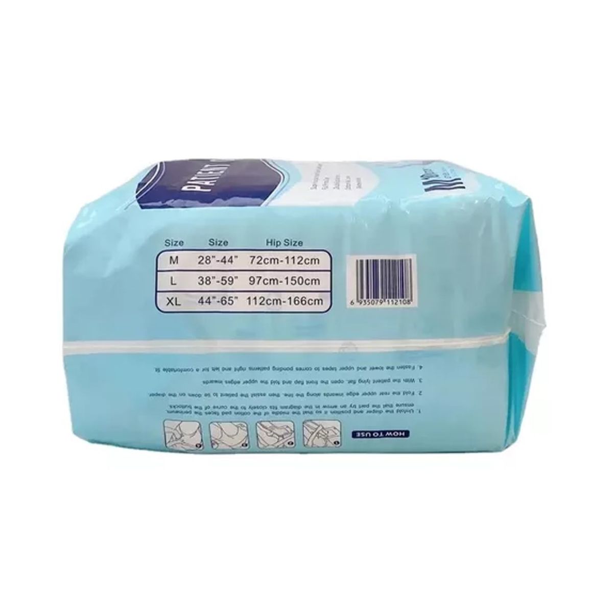 GENERICO - 10 Pañales Desechables Adulto Grande Talla XL