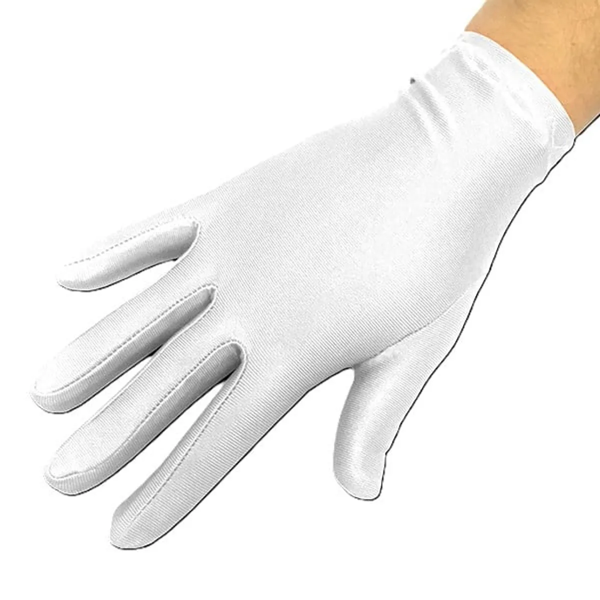 GENERICO - GUANTE LISO 21CM BLANCO X1 UNI