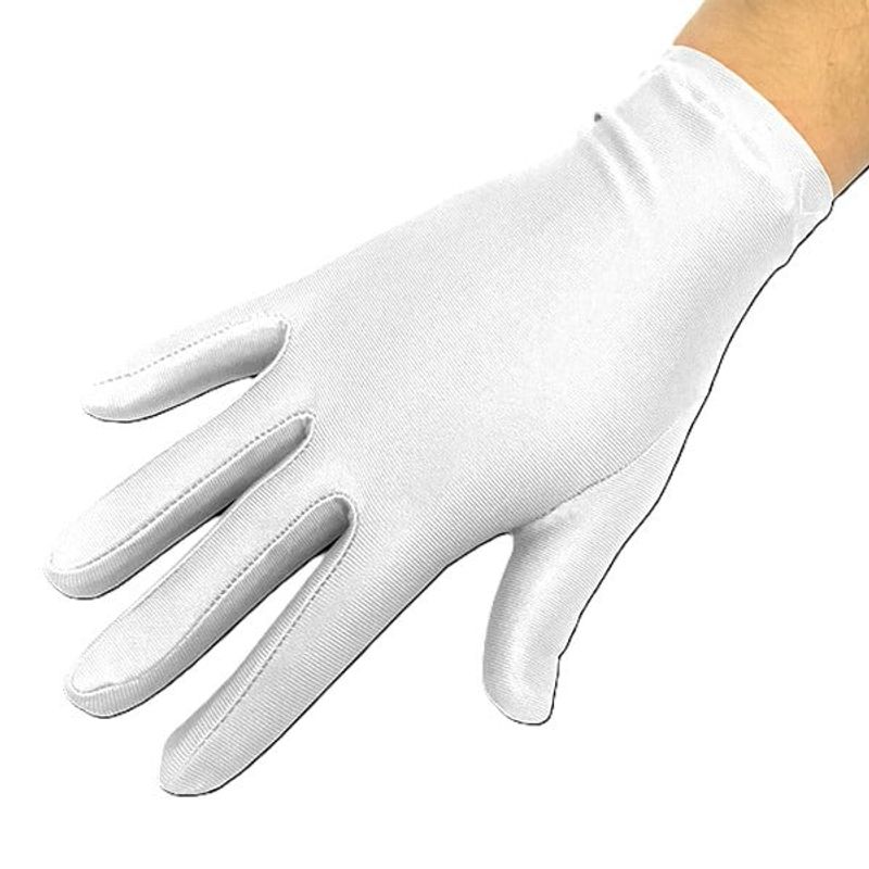 GENERICO - GUANTE LISO 21CM BLANCO X1 UNI