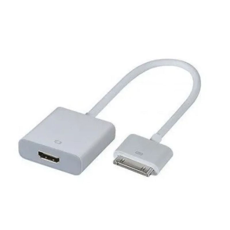 GENERICO - Cable Compatible Con Hdtv A iPad Y iPhone 4s 25cm
