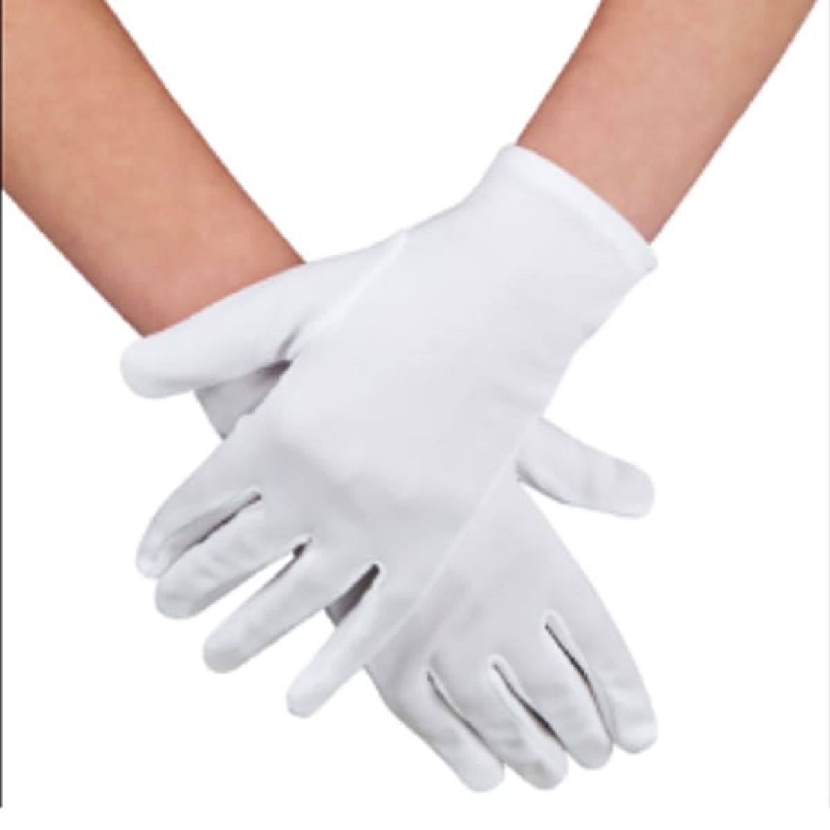 GENERICO - GUANTES BLANCO MEDIANO 19X7 CM X12 UNI