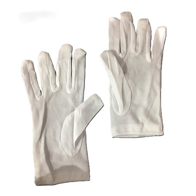 GENERICO - GUANTES BLANCO MEDIANO 19X7 CM X12 UNI