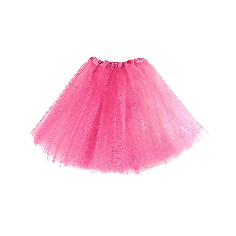 GENERICO - FALDA BALERINA ADULTO LISO ROSADO