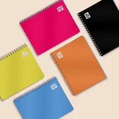 UNICO DISEÑO - Pack 12 Cuadernos Universitarios Con Resorte
