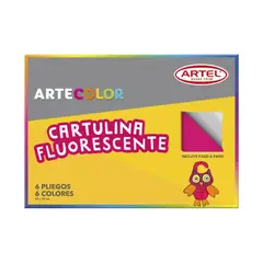 ARTEL - Block De Cartulina Fluorescente