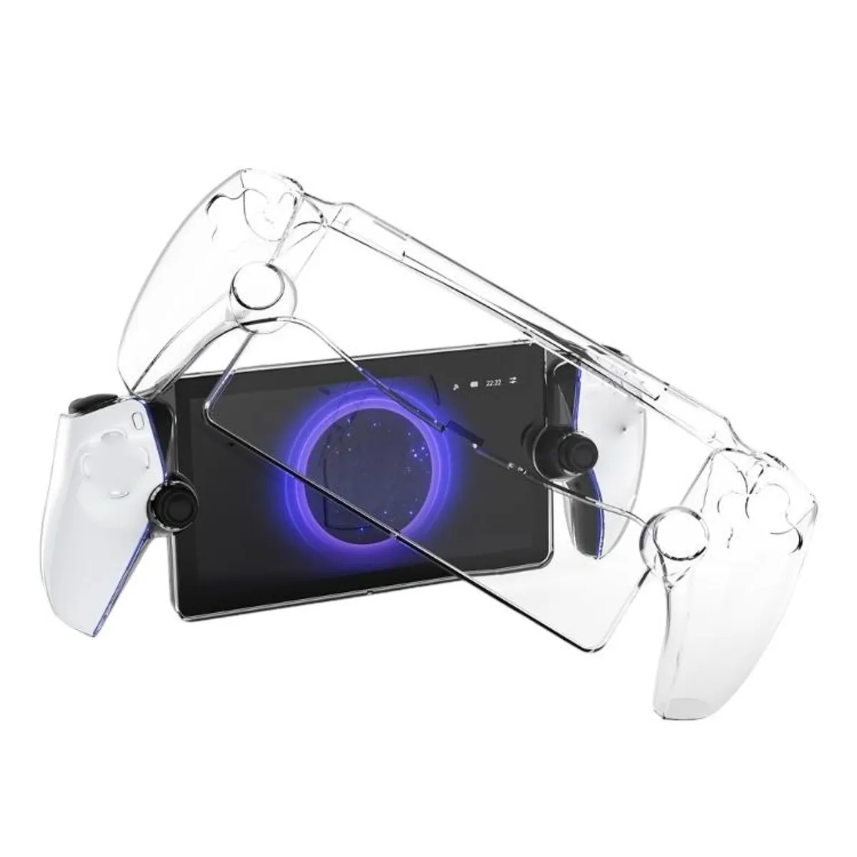 GENERICO - Funda Protectora Acrilico Transparente Para Ps5 Portal
