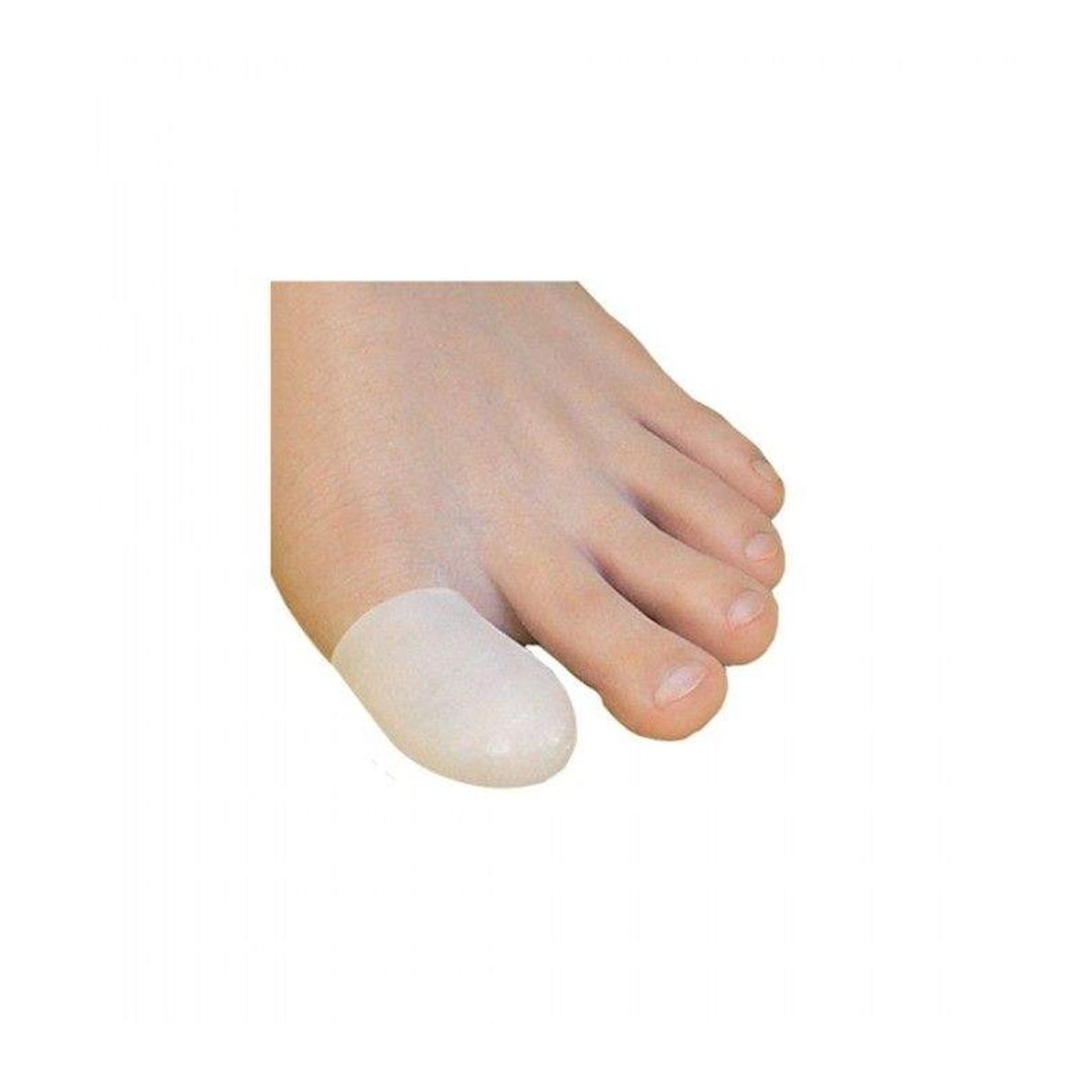 GENERICO - Par De Protectores de Dedo Dedal de Gel