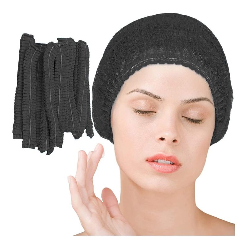 GENERICO - GORROS ELASTICOS DESECHABLES 100 PIEZAS
