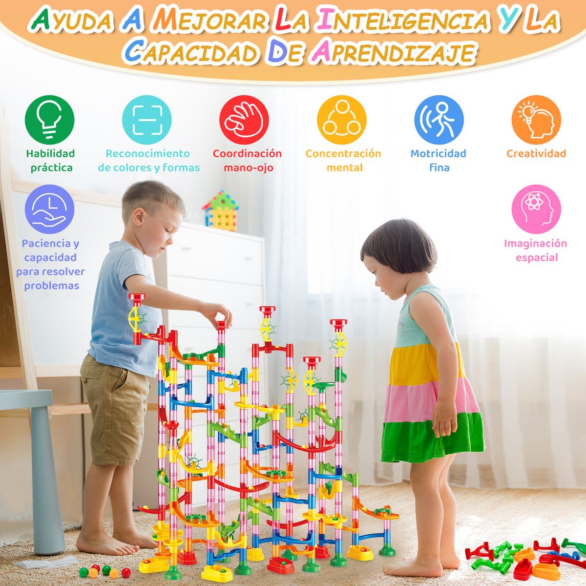 LUKOVEE - Bloques Juguetes Construccion 3D para Niños