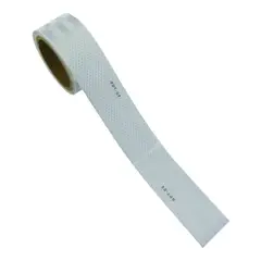 GENERICO - 2x Cinta Reflectante De Seguridad Blanca