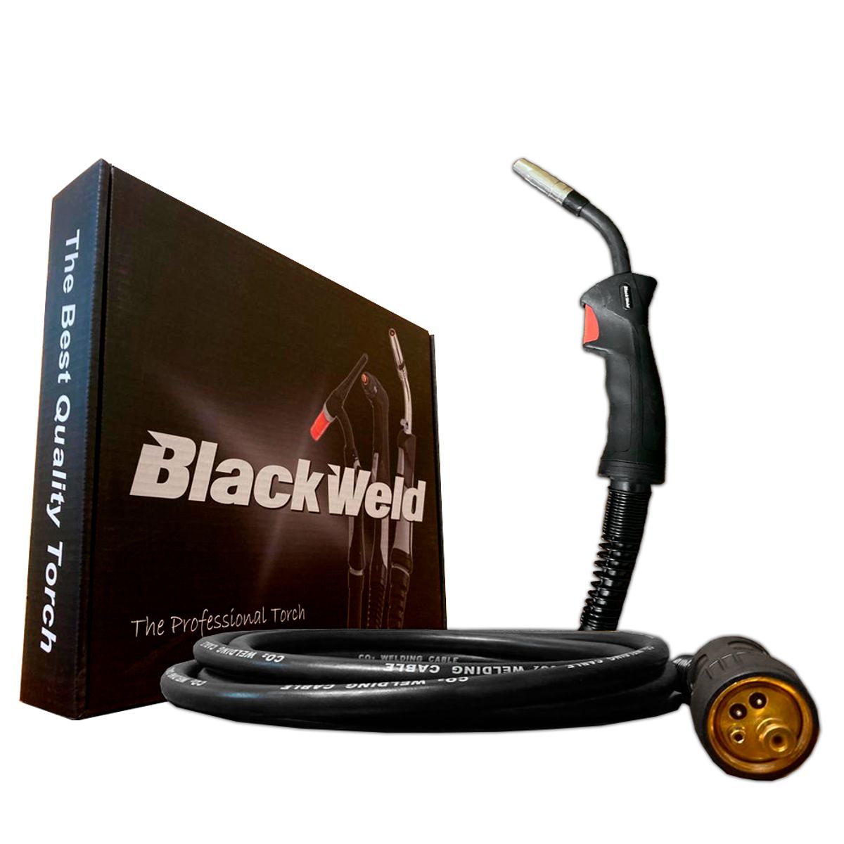 BLACKWELD - Pistola (Torcha) MIG modelo Binzel 15 180Amp (4,5MTS) Blackweld