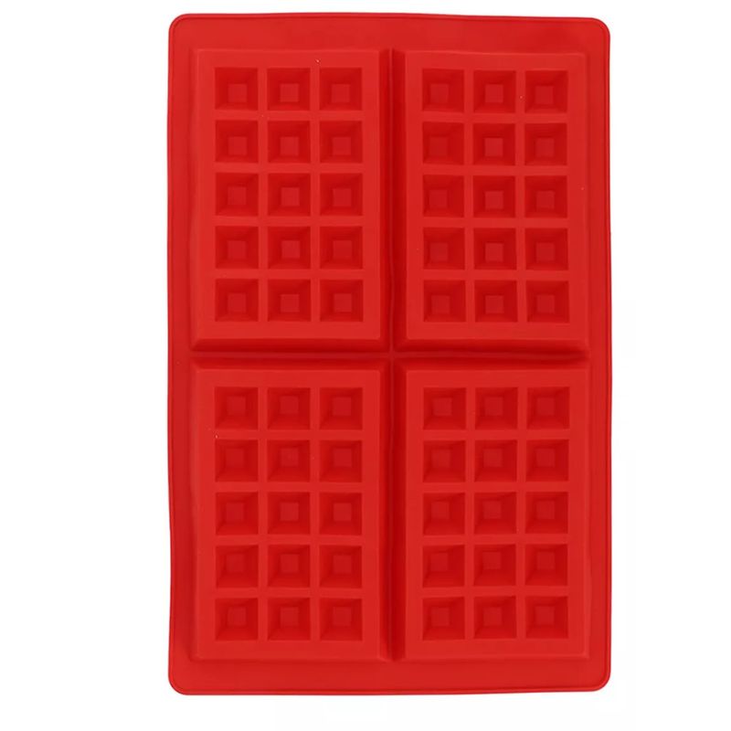 GENERICO - Moldes 4 Espacios Waffle Grande