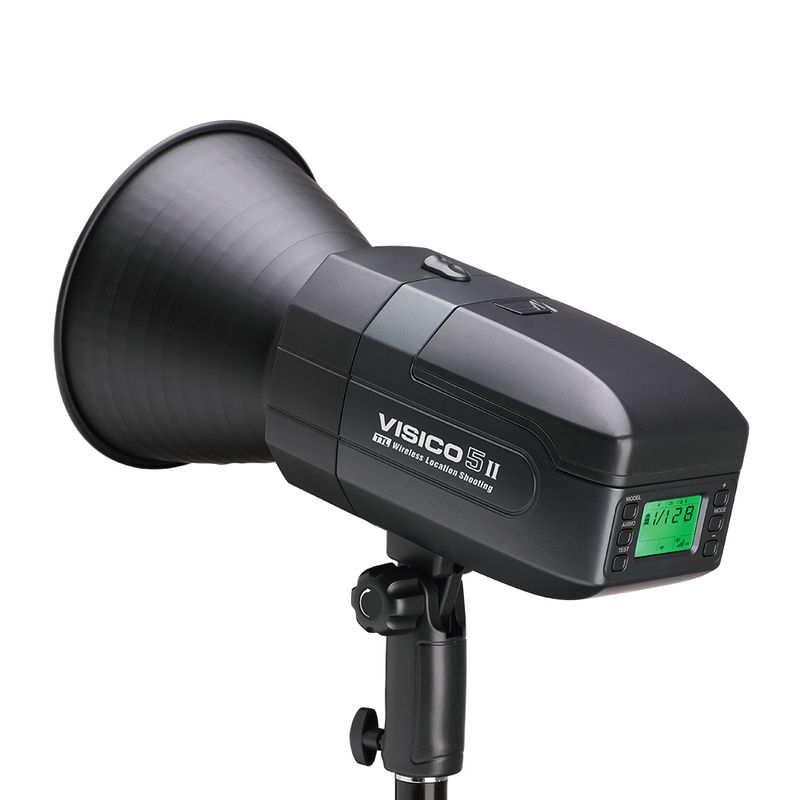 VISICO - Flash De Estudio A Batería Visico 5 II - 400W TTL Y HSS
