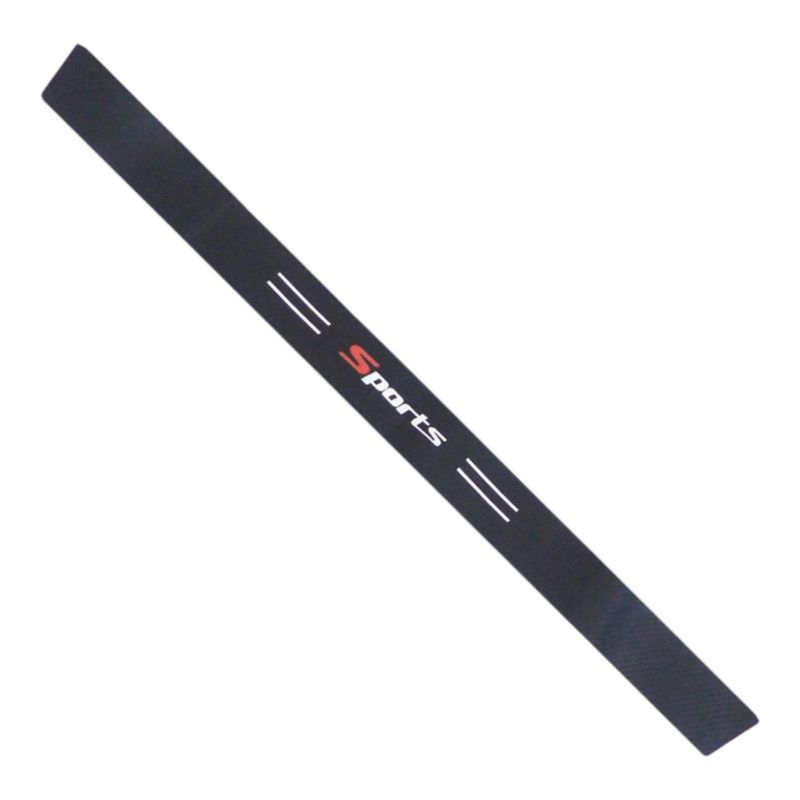 GENERICO - 5x Adhesivo Carbon Parachoques Trasero Medida 90 X 7 Cm Auto