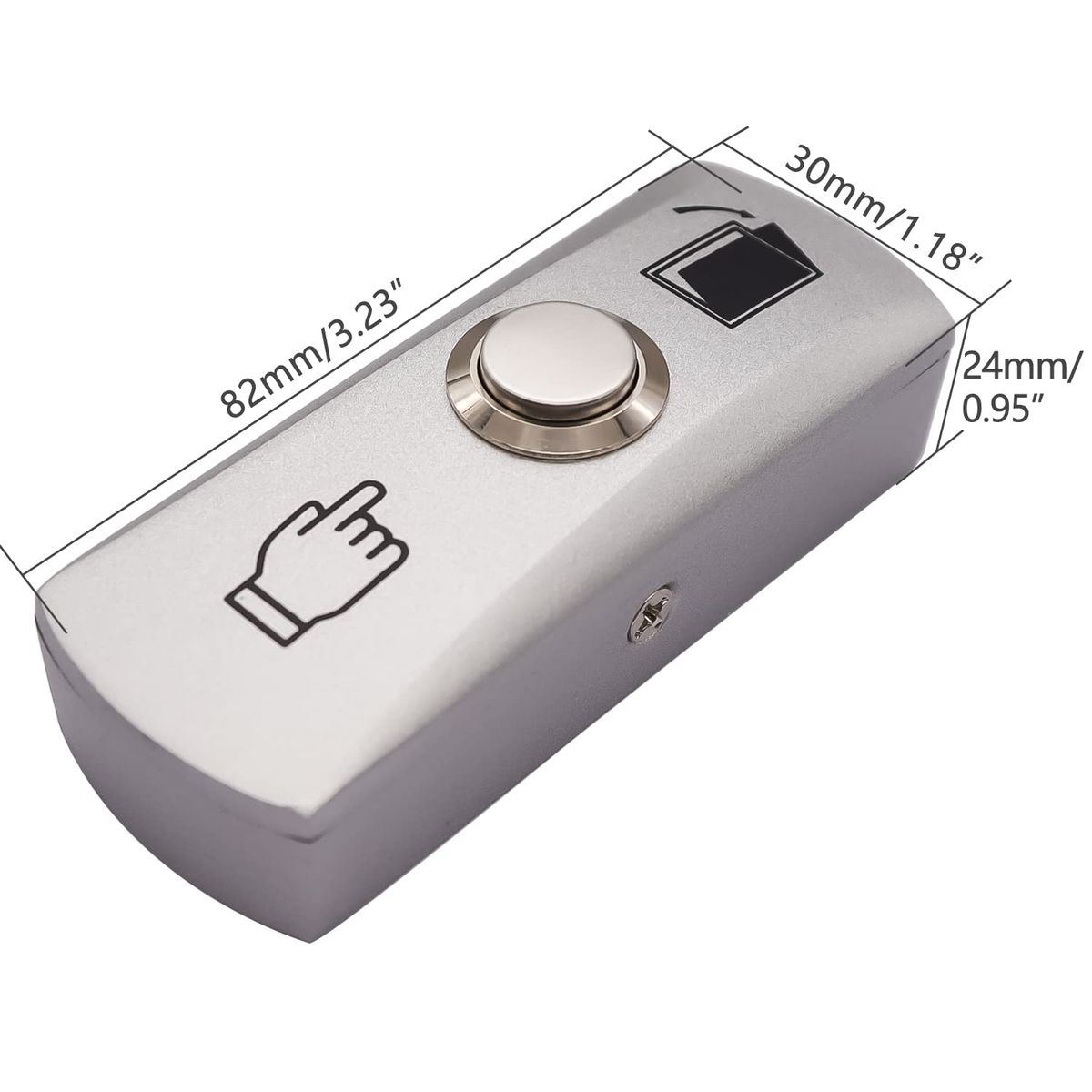 KUANGYE - Pulsador Boton De Salida 12-24vdc