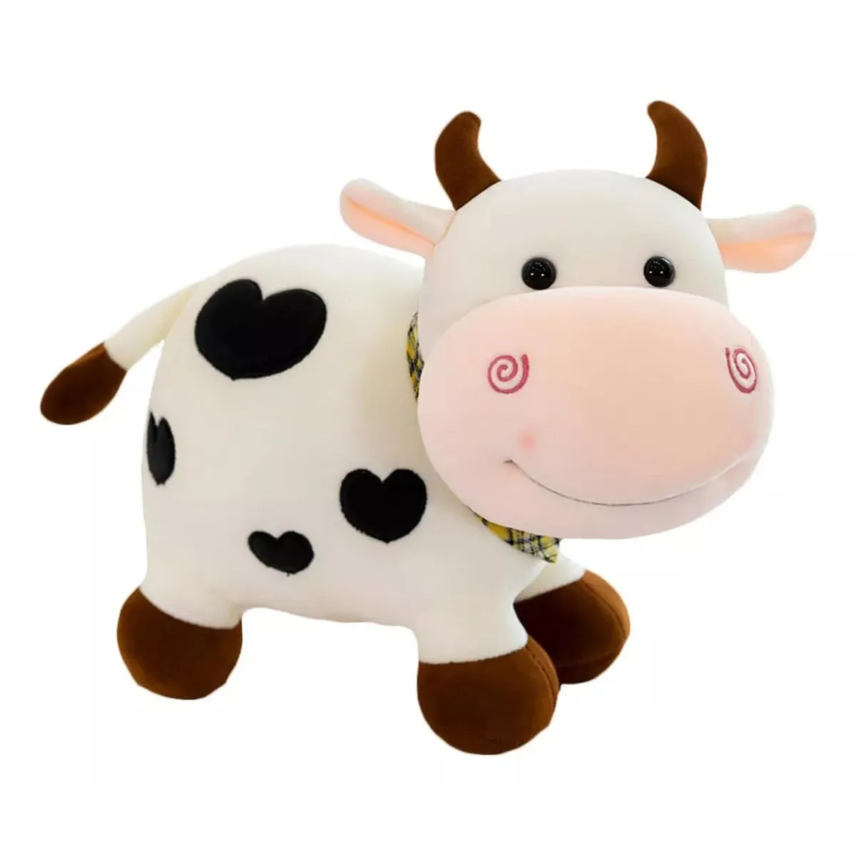 KUANGYE - Peluche Vaca Vaquita Kawaii 25 Cm
