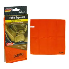 GENERICO - Pack 6 Paño 40X40cm Micro Fibra Para Cueros De Vehiculos