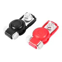GENERICO - Terminal Para Bateria Con Funda En PVC Set X 2