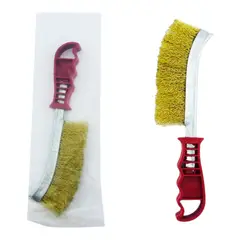 GENERICO - Cepillo De Alambre De Bronce Curvo