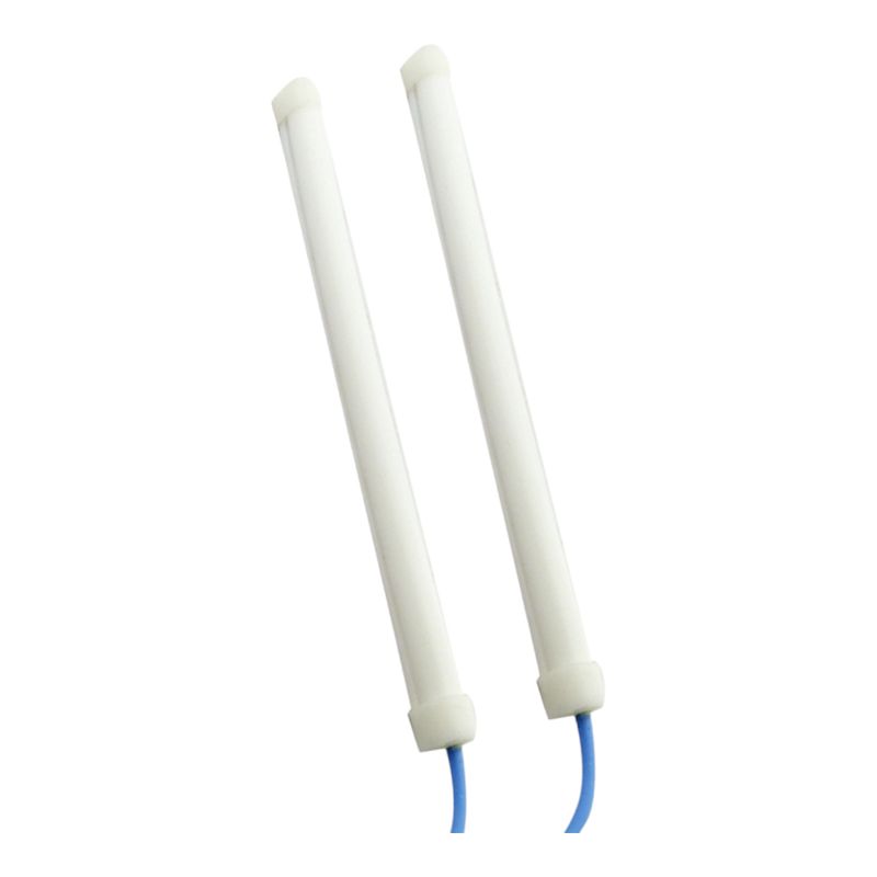 GENERICO - X4 Tiras LED 17CM Tipo Neon Blanco-Azul