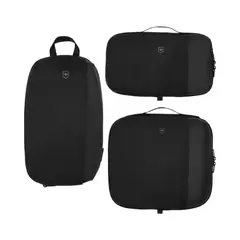 VICTORINOX - Set Organizador de Equipaje Negro