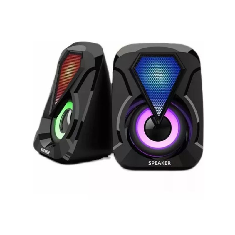GENERICO - Par De Parlantes Gamer Para Pc