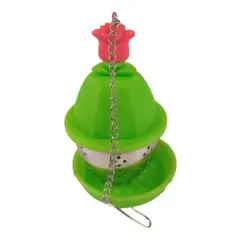 TODOK - Infusor de Té de Malla Fina de Acero Inox Verde Claro T-10008-6