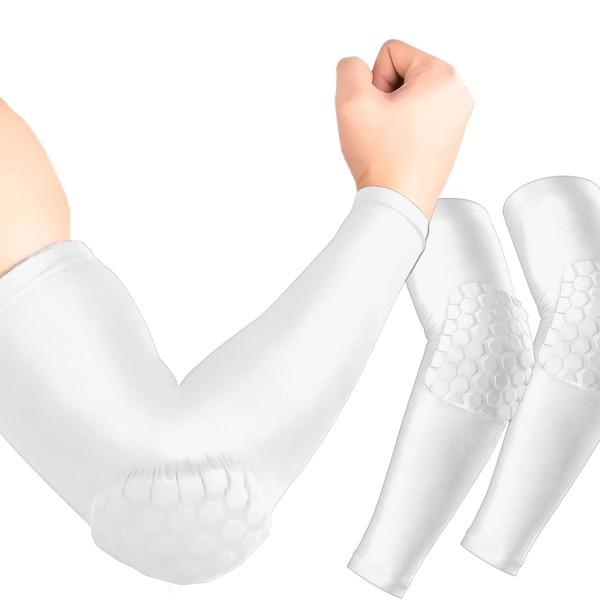 GENERICO - Pack 2 Coderas Elasticas Deportivas Mangas Deportivas Voley