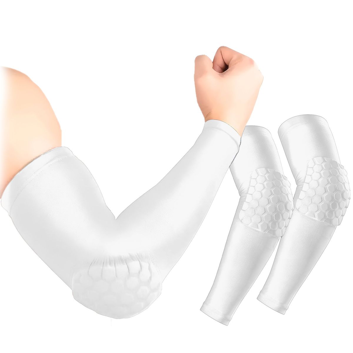 GENERICO - Pack 2 Coderas Elasticas Deportivas Mangas Deportivas Voley