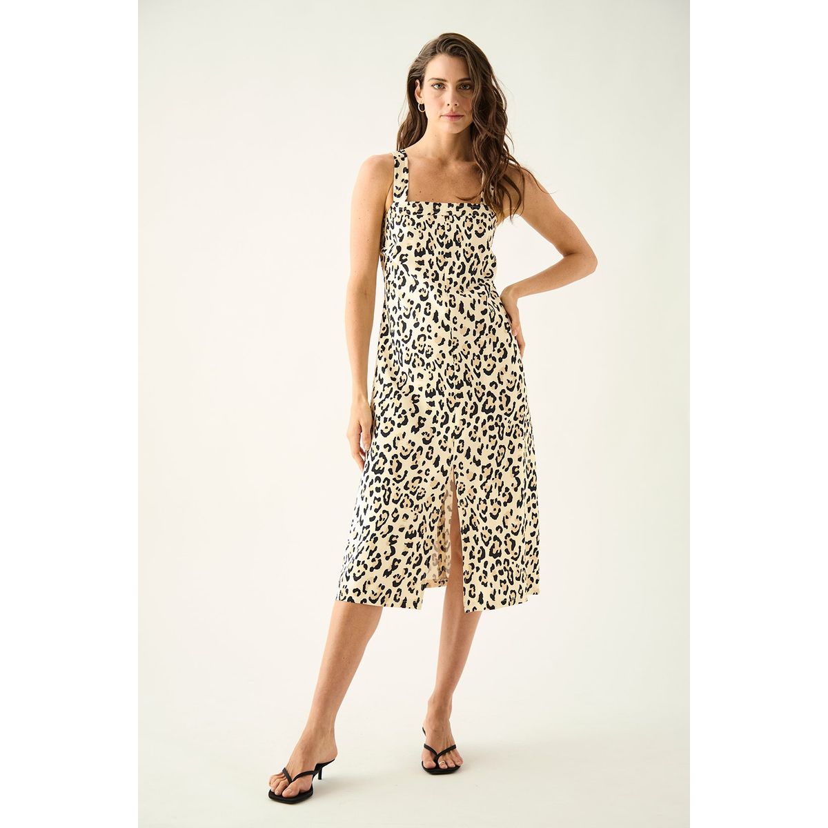 ASH - Vestido Largo Negro Mujer Ash