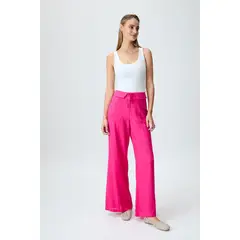 IO - Pantalon Liso fucsia