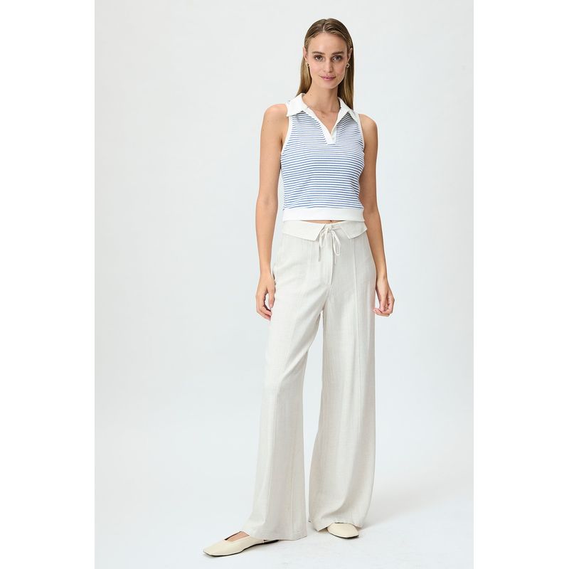 IO - Pantalon Liso Beige iO