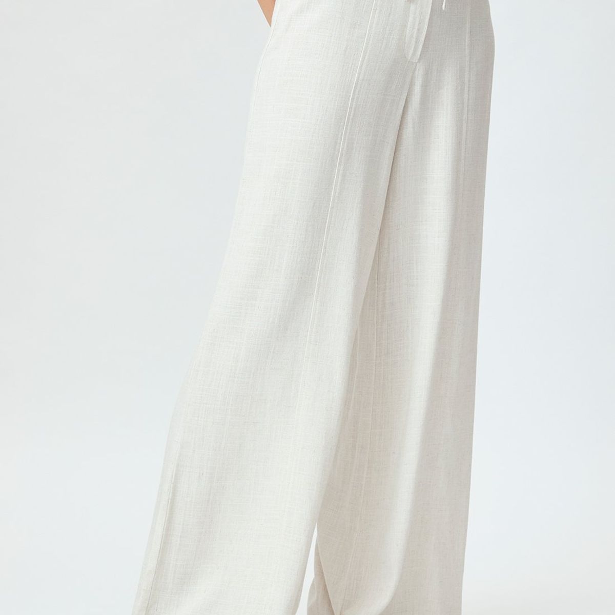 IO - Pantalon Beige Mujer Io