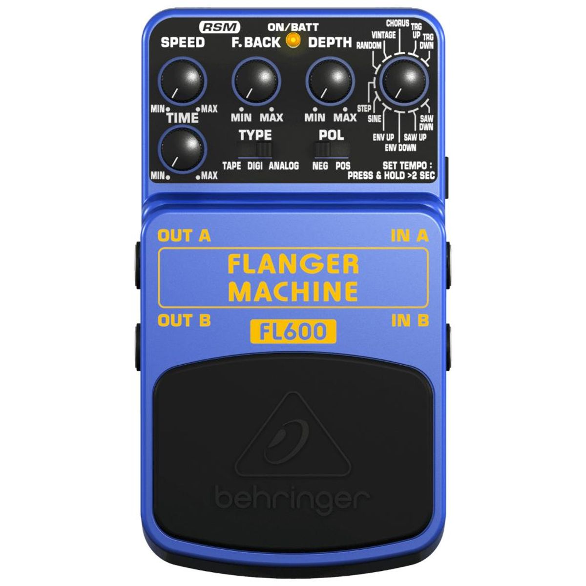 BEHRINGER - Pedal de Efectos Behringer Flanger Machine FL600