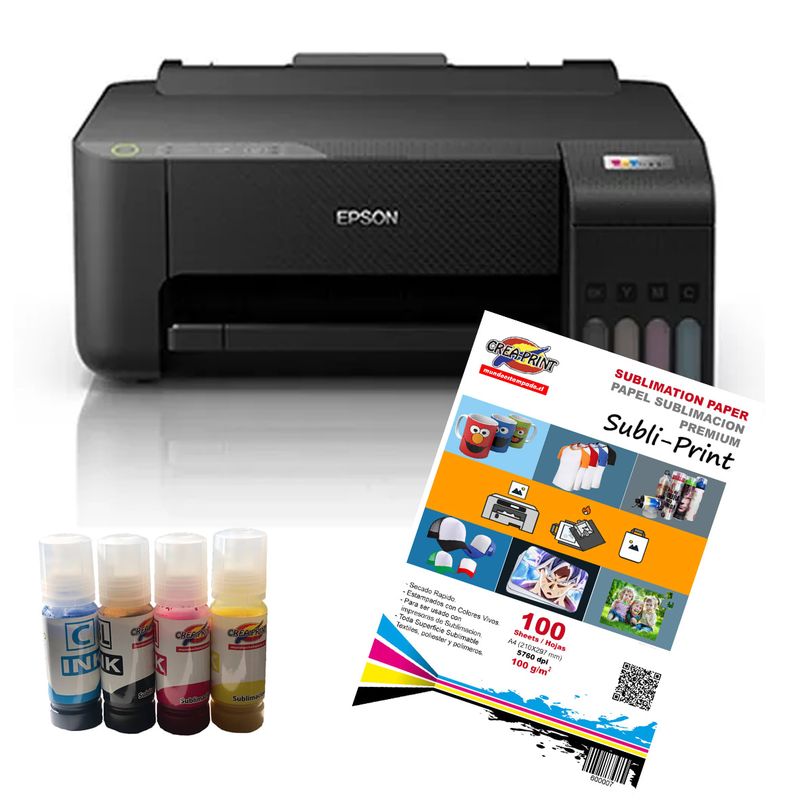 GENERICO - IMPRESORA EPSON ® L1250, 280 ML DE TINTA DE SUBLIMACION,